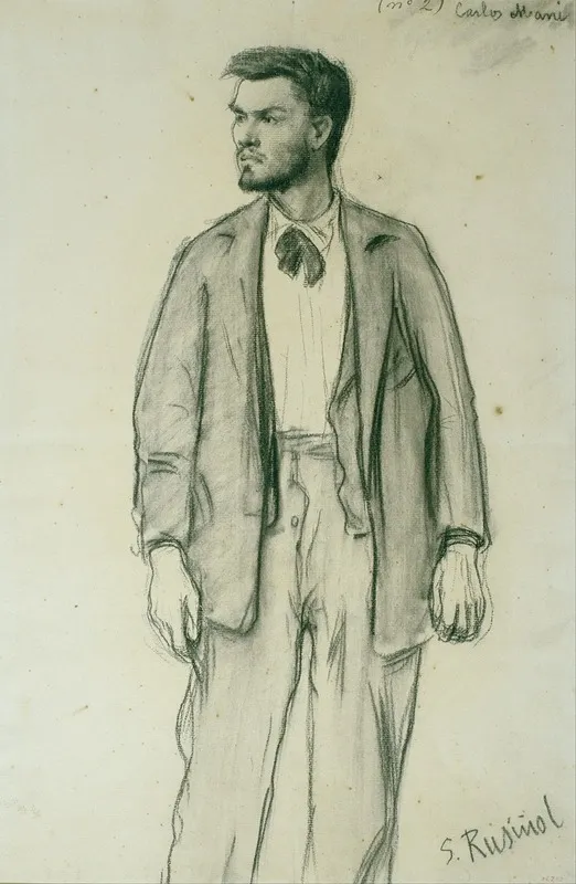 Portrait Of Carles Mani