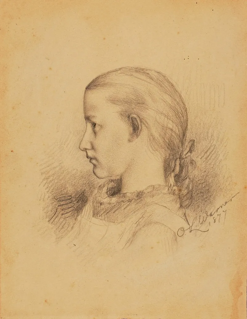 Portrait Of Carrie Elliott Warner