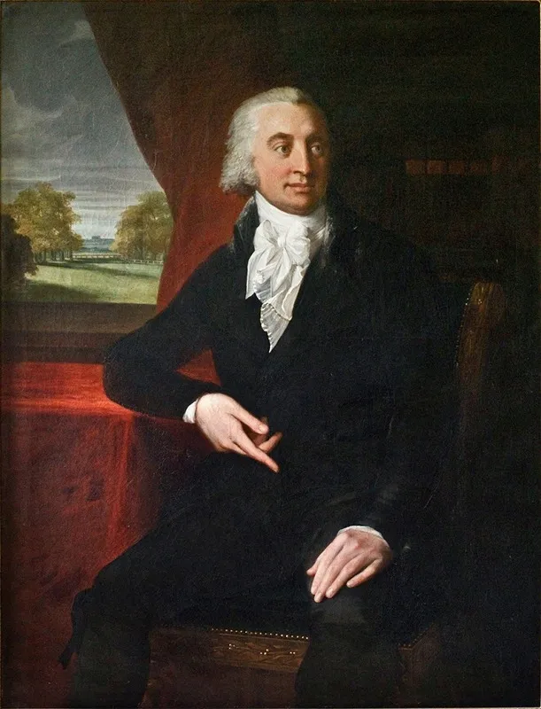 Portrait Of Caspar Voght Wall Art by Jean Laurent Mosnier - High-Resolution Digital Print