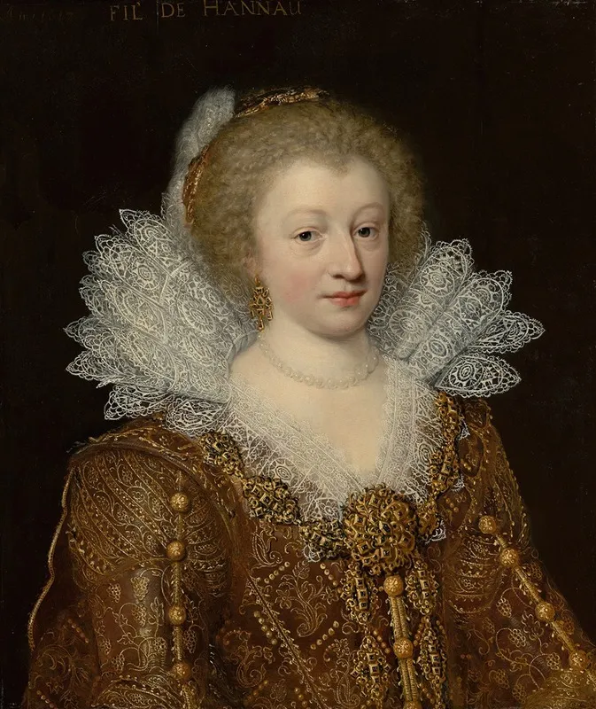 Portrait Of Catharina Belgica