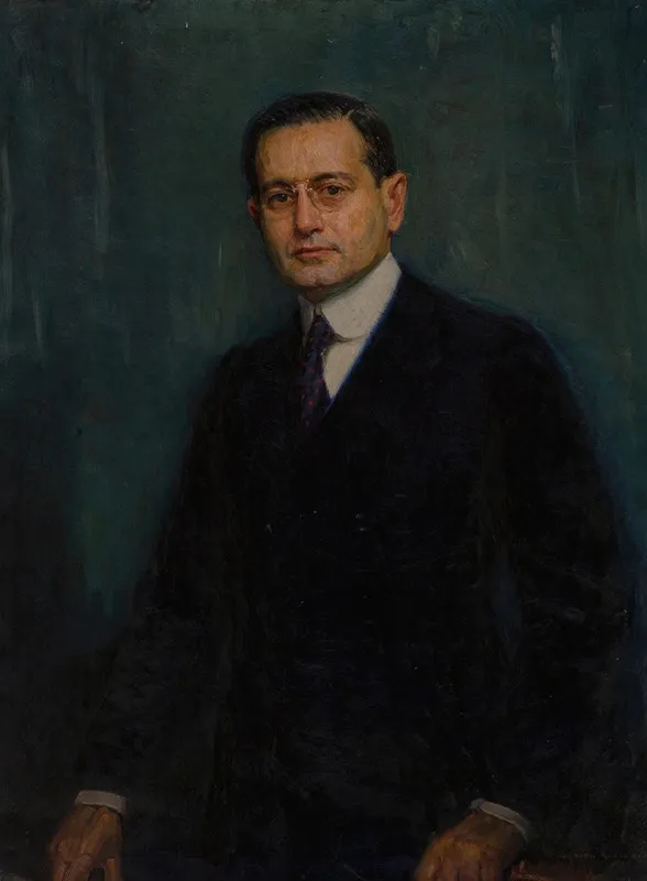 Portrait Of Charles F W Nichols