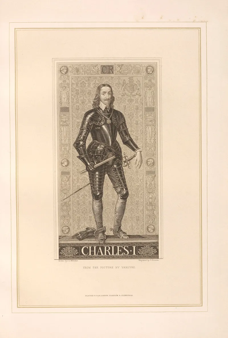 Portrait Of Charles I 2 Wall Art by Thomas Archer - High-Resolution Digital Print
