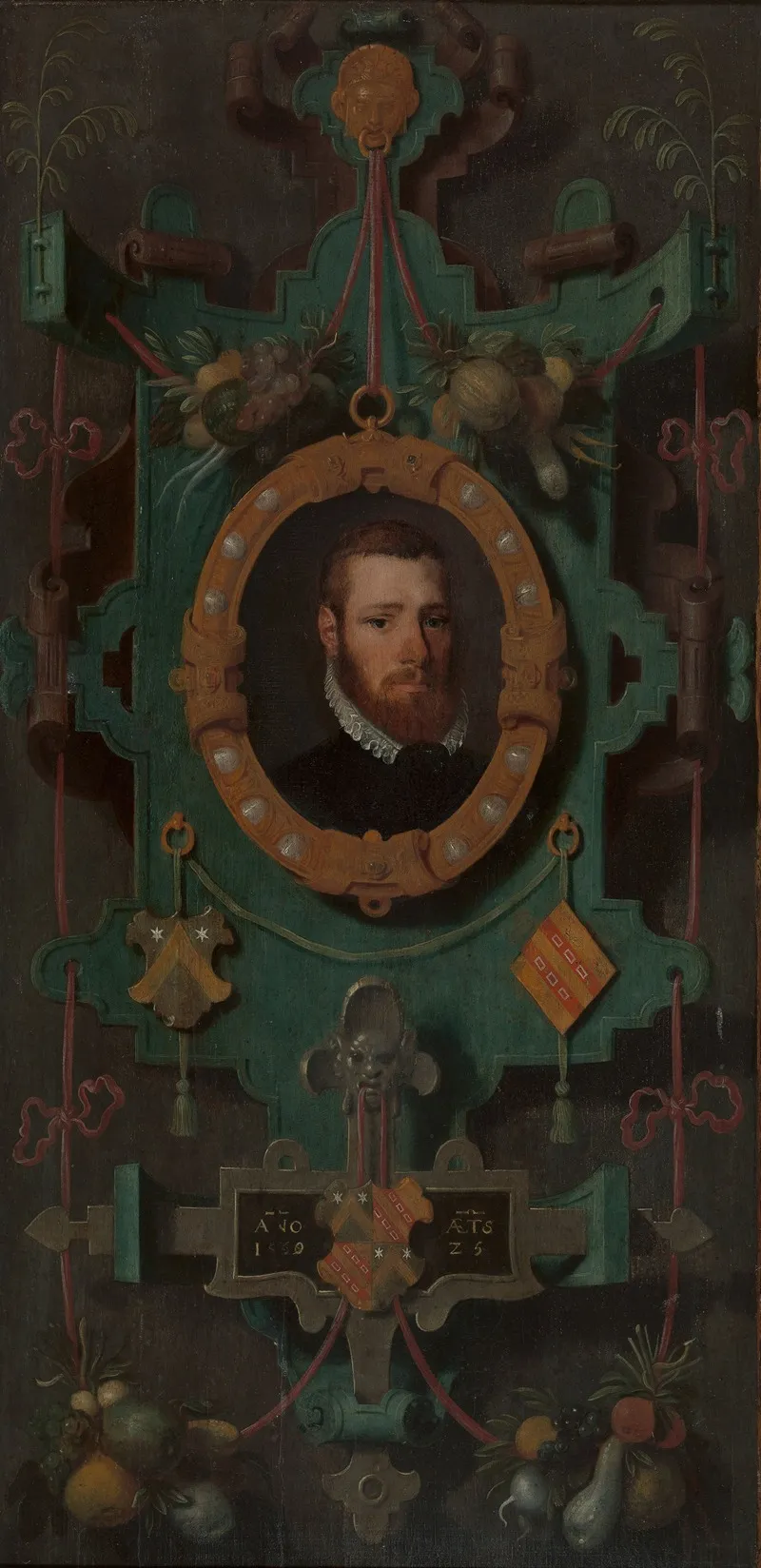 Portrait Of Christoffel Ghuyse Wall Art by Pieter Pourbus - High-Resolution Digital Print