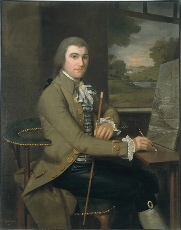 Portrait Of Colonel William Taylor Wall Art by Ralph Earl - High-Resolution Digital Print