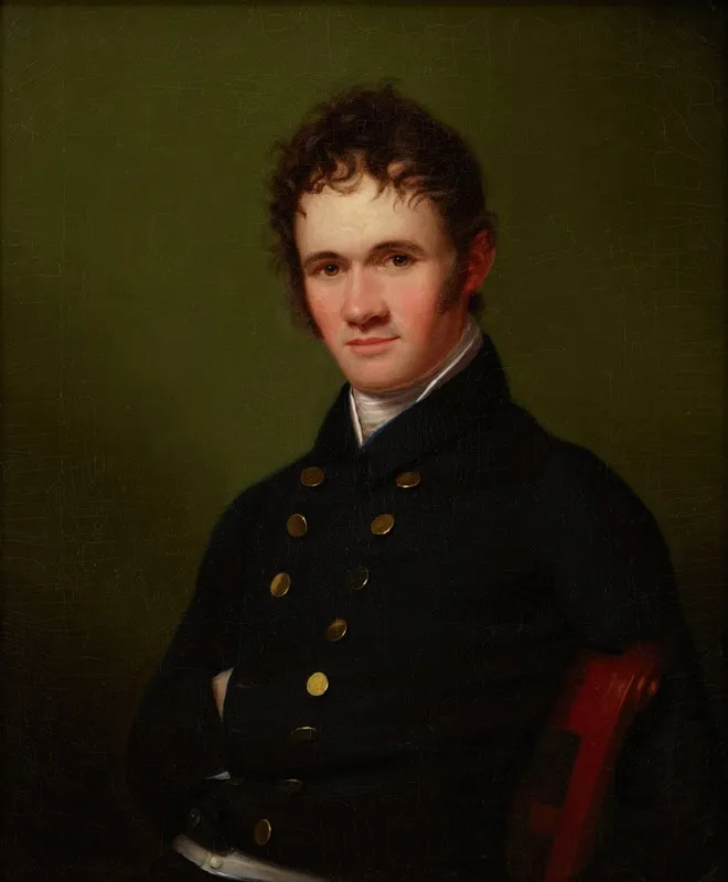 Portrait Of Commander Lewis Warrington