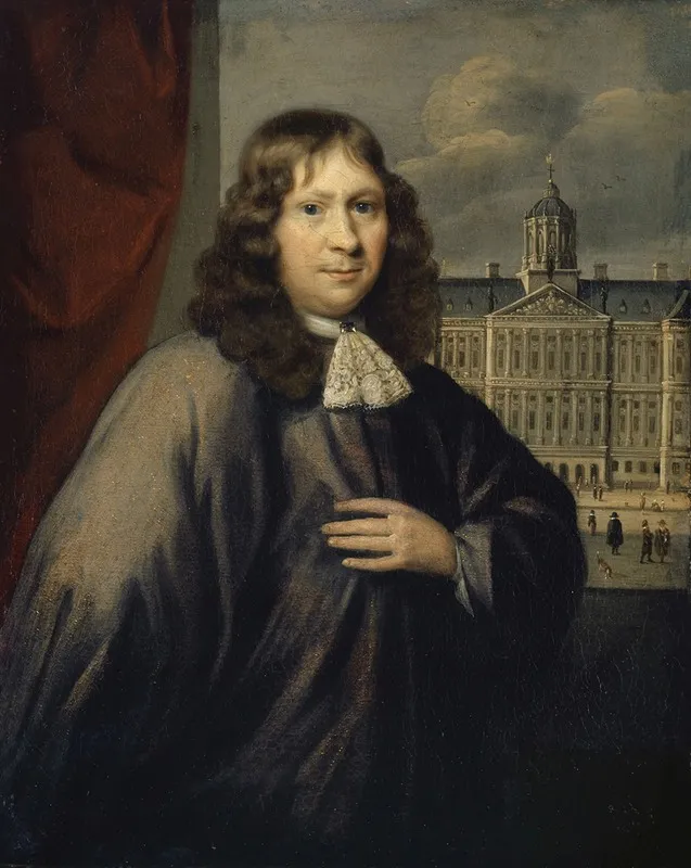 Portrait Of Cornelis Le Gouche 1638 1681 Wall Art by Isaack Luttichuys - High-Resolution Digital Print