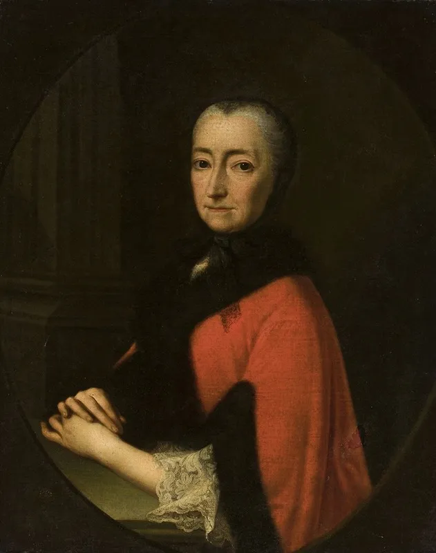 Portrait Of Count Anna Francesca Theresa Wall Art by Philipp Haller - High-Resolution Digital Print