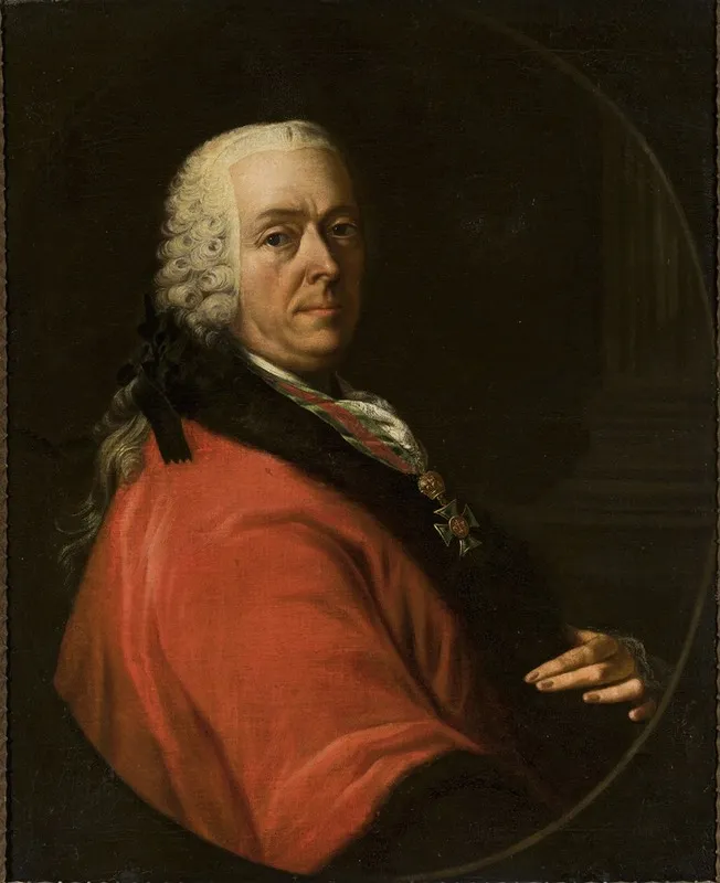 Portrait Of Count Gaspar Paris Anton Wall Art by Philipp Haller - High-Resolution Digital Print