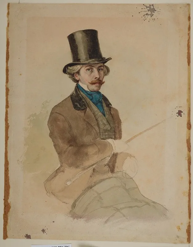 Portrait Of Count Leon Rzewuski