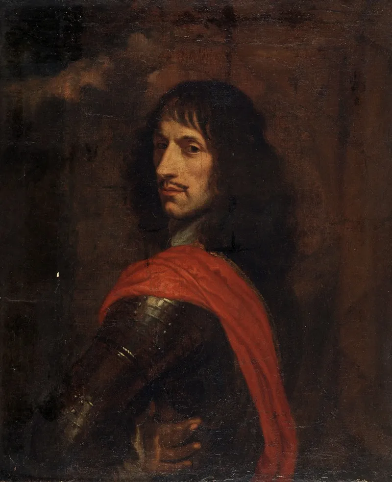 Portrait Of Count Philippe Francois Du Faing Wall Art by François Duchatel - High-Resolution Digital Print