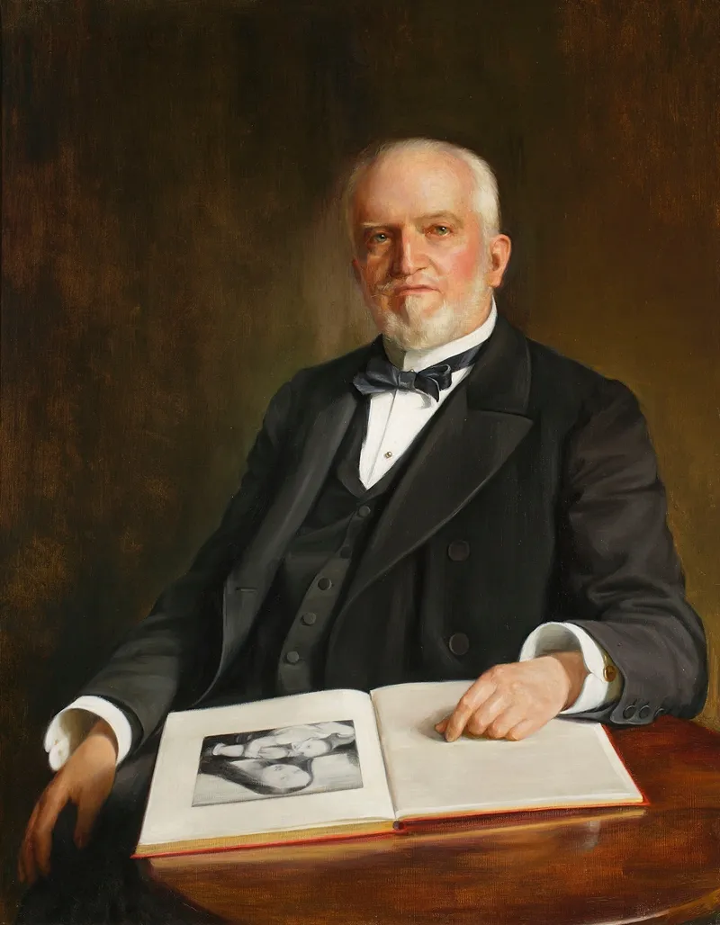 Portrait Of Cyprian Lachnicki Wall Art by Aniela Biernacka Poraj - High-Resolution Digital Print