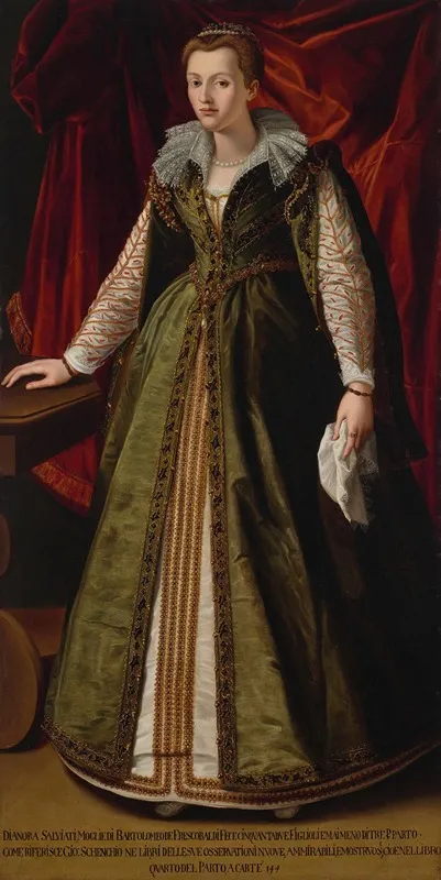 Portrait Of Dianora Salviati Marchesa Frescobaldi