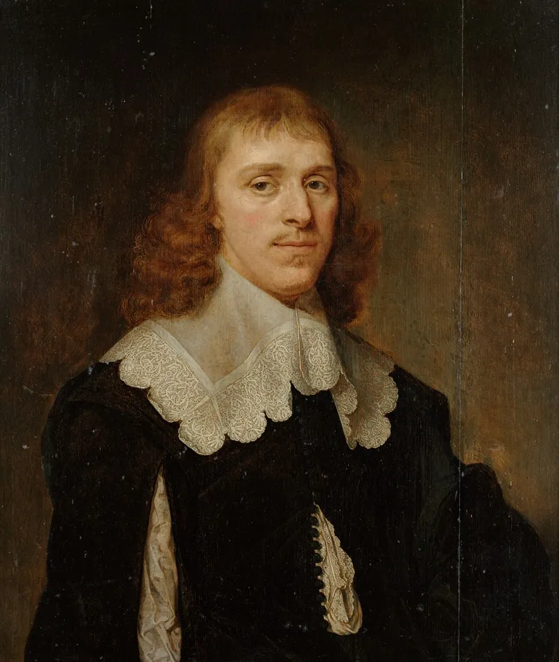 Portrait Of Dirck Van Egmond Van De Nijenburg 1614 1663 Wall Art by David Bailly - High-Resolution Digital Print