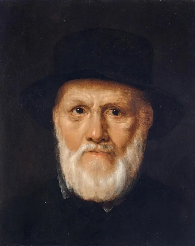 Portrait Of Dirck Volckertsz Coornhert Wall Art by School of Haarlem - High-Resolution Digital Print