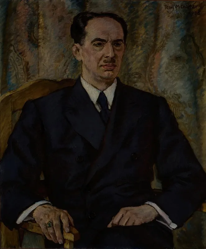 Portrait Of Doctor Alfred Krause