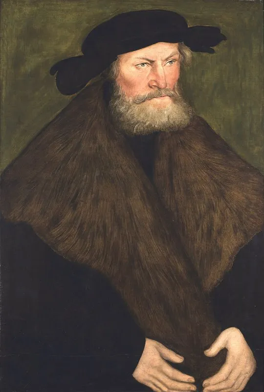 Portrait Of Duke Henry The Devout Of Saxony