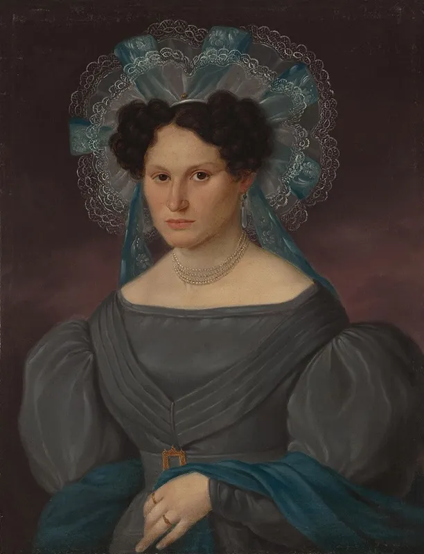 Portrait Of Eleonora Gomolinska Nee Pelletier