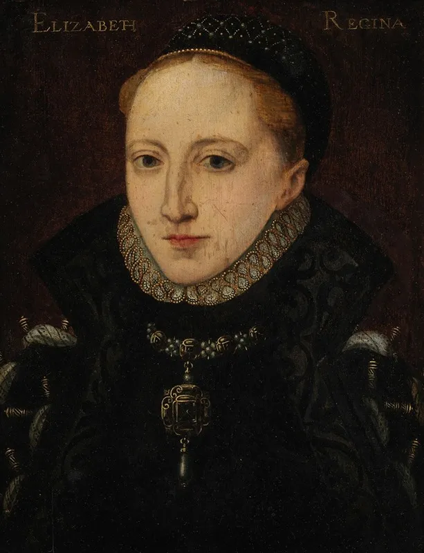 Portrait Of Elizabeth I Queen Of England 1503 1603