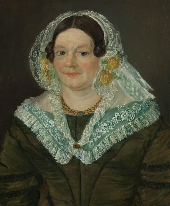 Portrait Of Ellen Sophie Richter Wall Art by Matthias Stoltenberg - High-Resolution Digital Print