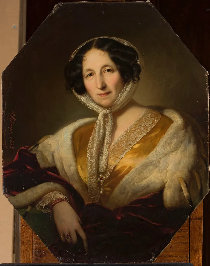 Portrait Of Elzbieta Woroncow Nee Branicka1792 1880