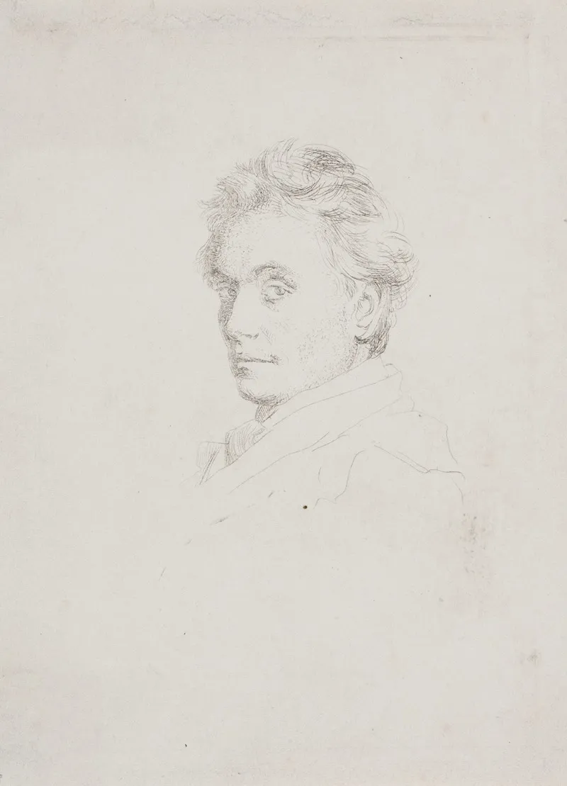 Portrait Of Emil Bloch Wall Art by Carl Bloch - High-Resolution Digital Print