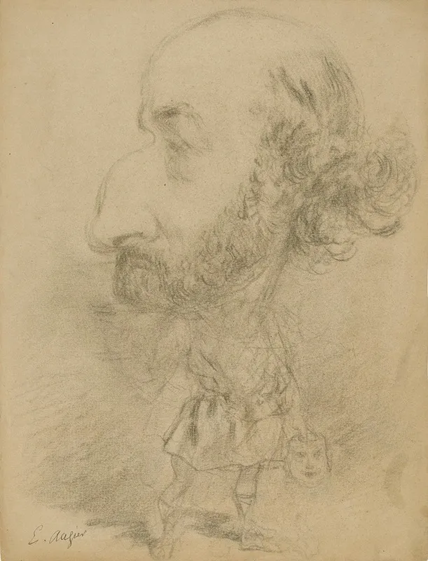 Portrait Of Emile Augier