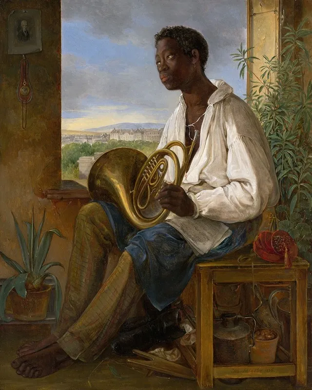 Portrait Of Emmanuel Rio Wall Art by Albert Schindler - High-Resolution Digital Print