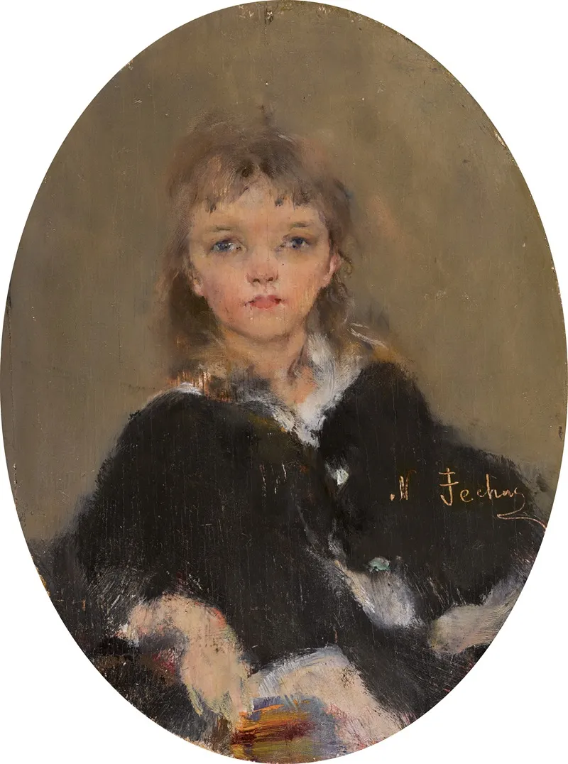 Portrait Of Eya Wall Art by Nikolai Fechin - High-Resolution Digital Print