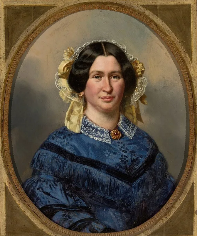 Portrait Of Florentine Volckhart Nee Schoppe