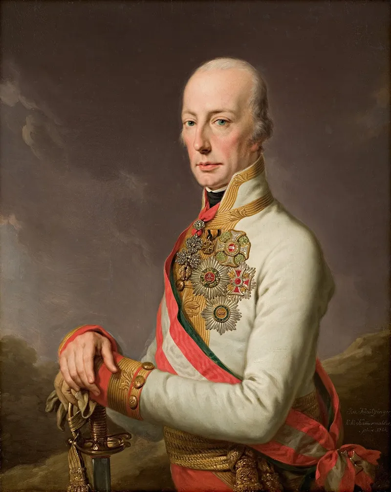 Portrait Of Francis Ii 2 Wall Art by Josef Kreutzinger - High-Resolution Digital Print