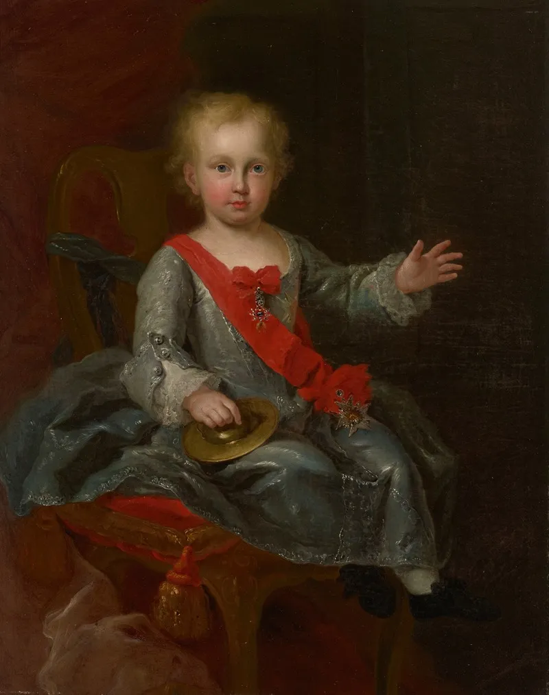Portrait Of Francisco Javier De Borbon Prince Of Spain 1757 1771 Wall Art by Francesco Liani - High-Resolution Digital Print