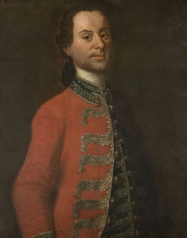 Portrait Of Franciszek Botty Captain Of Pidhirtsi