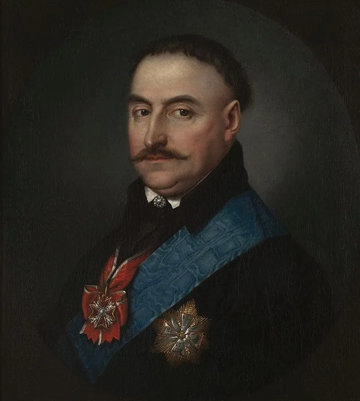 Portrait Of Franciszek Kunicki Chamberlain Of The Chelm Land Wall Art by Maciej Topolski - High-Resolution Digital Print