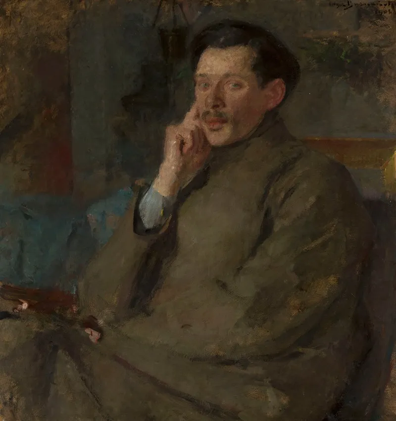 Portrait Of Franciszek Maczynski 1874 1947 Architect