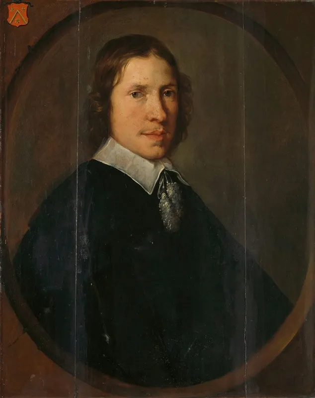 Portrait Of Francois Leydecker Burgomaster Of Tholen Wall Art by Bernardus Swaerdecroon - High-Resolution Digital Print