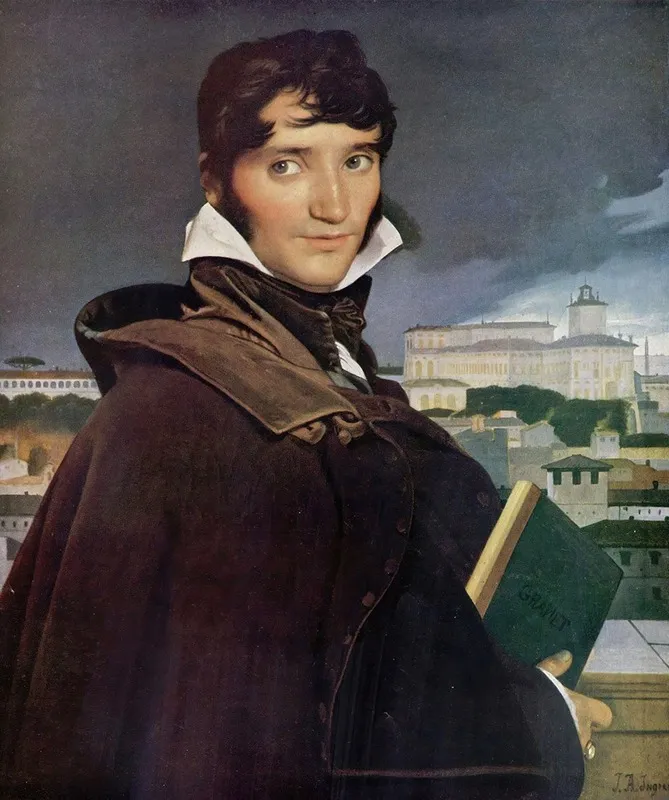 Portrait Of Francois Marius Granet 1777 1849