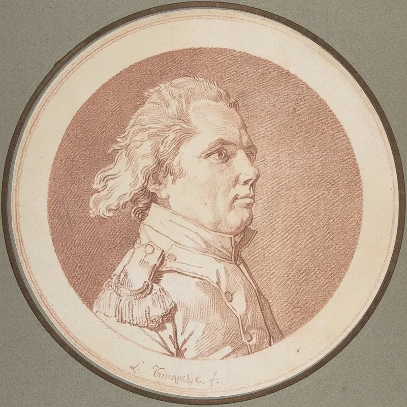 Portrait Of Francois Reidy De Lagrange