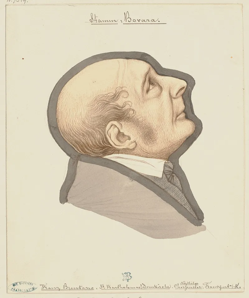 Portrait Of Franz Brentano