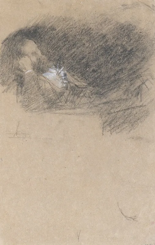 Portrait Of Frederick R Leyland 2 Wall Art by James Abbott McNeill Whistler - High-Resolution Digital Print