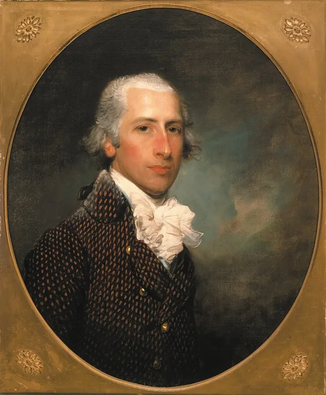Portrait Of Gabriel Manigault Wall Art by Gilbert Stuart - High-Resolution Digital Print