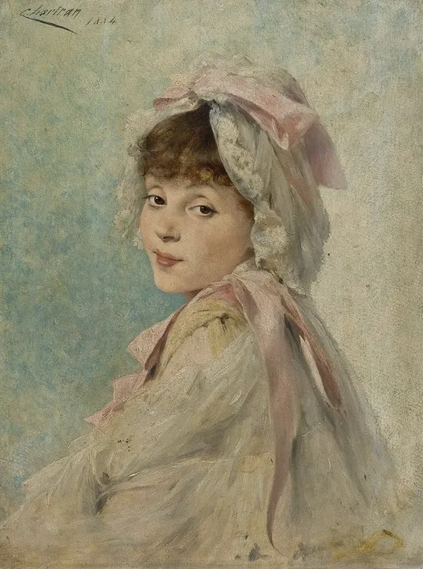 Portrait Of Gabrielle Rejane As A Young Actress
