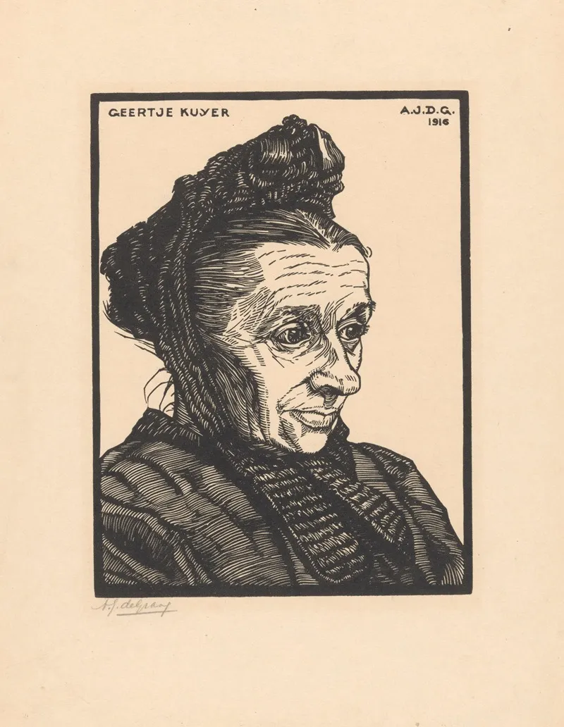 Portrait Of Geertje Kuijer