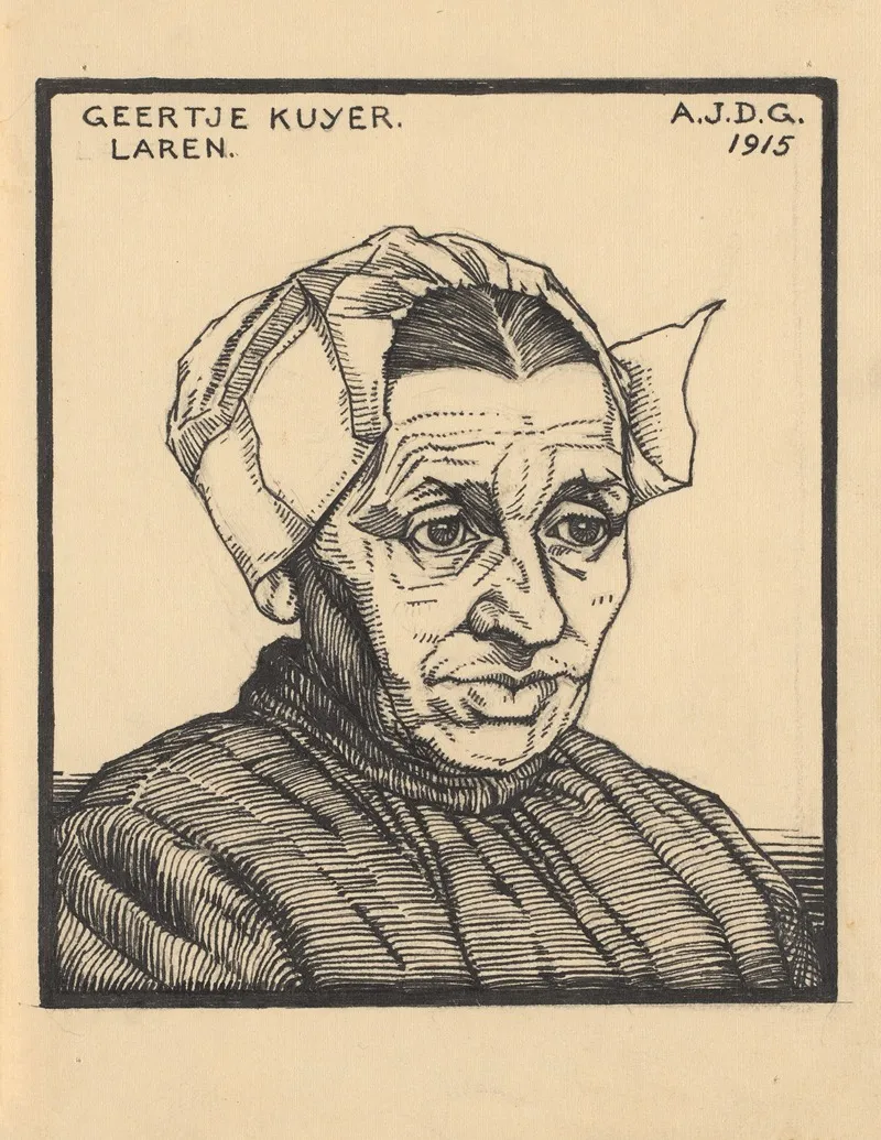 Portrait Of Geertje Kuyer Laren 2