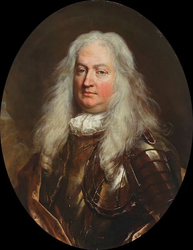 Portrait Of General Bardo Bardi Magalotti 1630 1705 Wall Art by Nicolas de Largillière - High-Resolution Digital Print