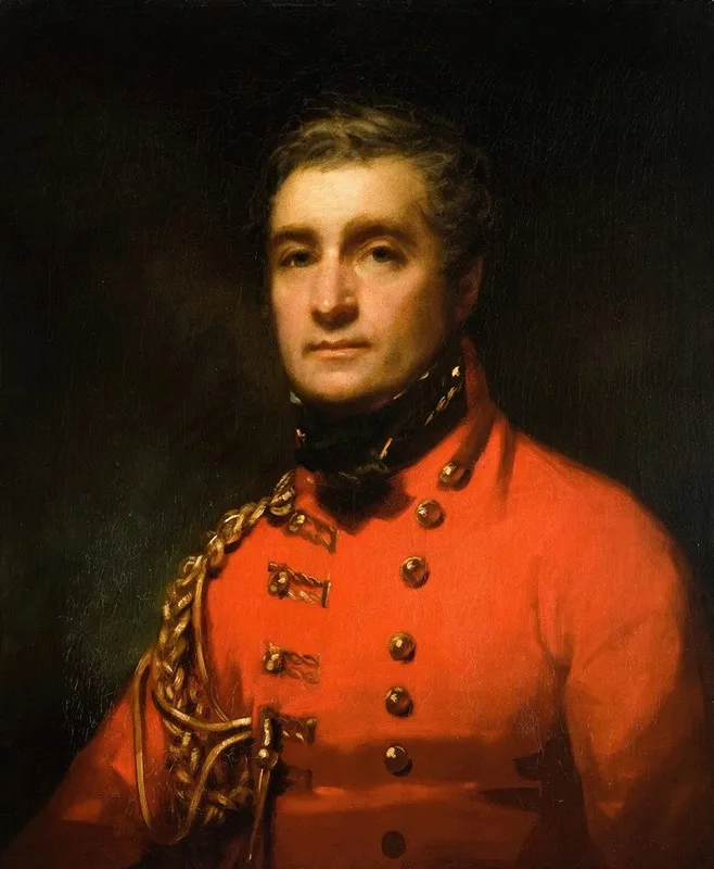 Portrait Of General Henry Wynyard Wall Art by Sir Henry Raeburn - High-Resolution Digital Print