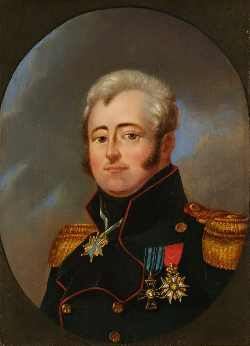 Portrait Of General Jozef Sowinski Wall Art by Aleksander Kokular - High-Resolution Digital Print