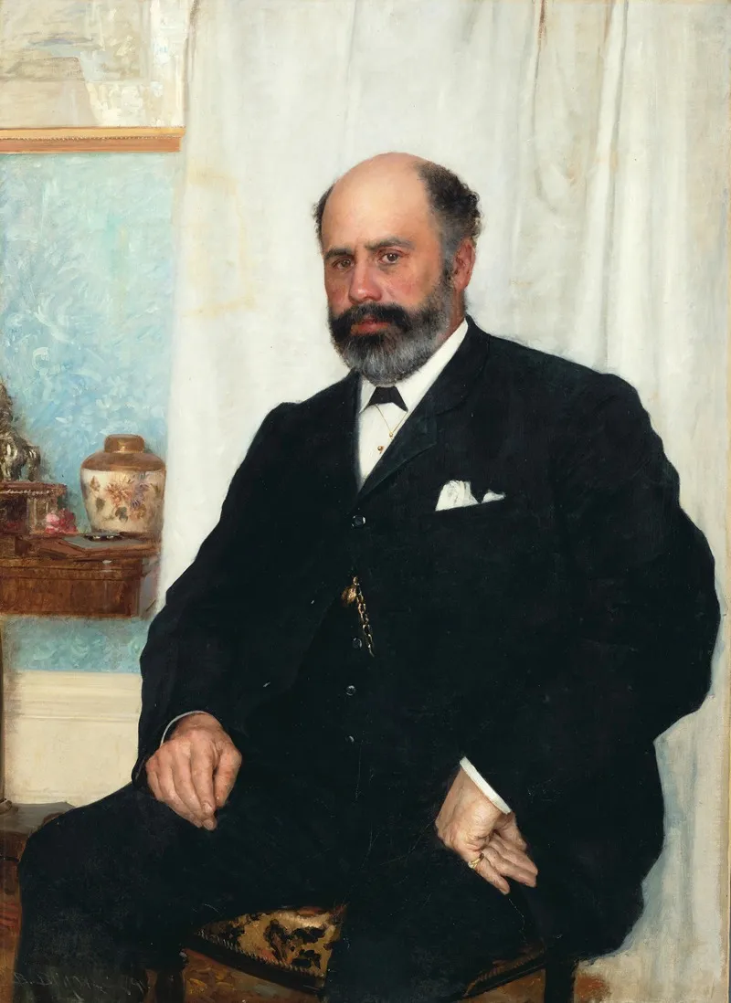 Portrait Of George Hepburn