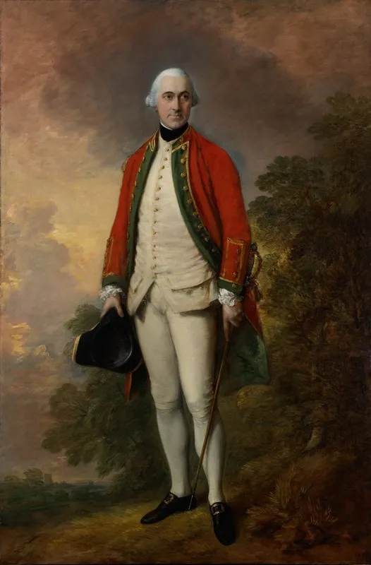 Portrait Of George Pitt First Baron Rivers Wall Art by Thomas Gainsborough - High-Resolution Digital Print