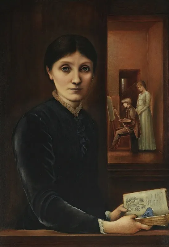 Portrait Of Georgiana Burne Jones