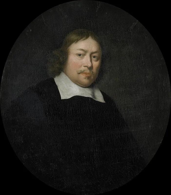 Portrait Of Gerard Van Bergen Director Of The Rotterdam Chamber Of The Dutch East India Company Elected 1653 Wall Art by Pieter Van Der Werff - High-Resolution Digital Print